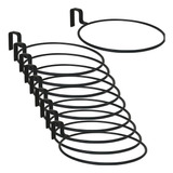 10 Suporte Anel Treliça Pallet Vaso Autoirrigável 16cm Raiz