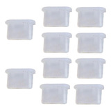 10 Tampas Anti Poeira Silicone Proteção Portas Usb-c