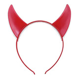 10 Tiara Fantasia De Diabinha Vermelha Carnaval
