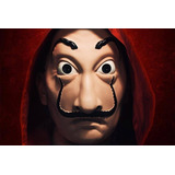  10 Unidades Máscara La Casa De Papel Salvador Dali 