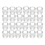 10 Unides De Dappen Copo Vidro Mistura Porcelana Henna