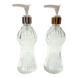 10 Vidro Cinturinha 100ml Válvula Pump Para Sabonete Líquido
