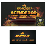 10 Acendedores Carvão Churrasqueira Lareira Fogueira Lenha