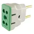 10 Adaptador De Tomada Tripolar 10amp P/20 Amperes 