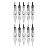 10 Agulhas De Encaixe Universal Para Micropigmentação Cor 3 Pontas