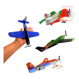 10 Avião De Brinquedo Aeromodelismo Planador Isopor Voa