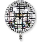 10 Balão Gigante Globo Discoteca 4d Metalizado Disco 24 Pol