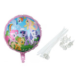 10 Balão Metalizado My Little Pony