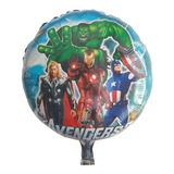 10 Balão Metalizado Vingadores Ultimato De