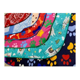 10 Bandanas P Cães E Pet Shop Tamanho M 50cm Pta Entrega