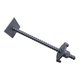 10 Barra De Ancoragem 40cm Com Flange Porca 5 8