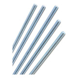 10 Barras Roscadas M12 12mm X 1 Metro Zincada Galvanizada