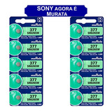 10 Baterias Sony 377 Sr626sw Original