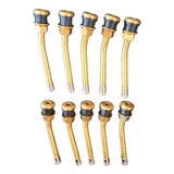 10 Bico Valvula Roda Raiada Pneu S camer Caminhao 100mm Curt