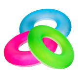 10 Boia Inflável Neon Infantil adulto piscina praia 90cm