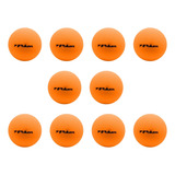 10 Bolas De Ping Pong Tenis De Mesa Poker 40mm Laranja
