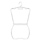 10 Cabides Silhueta Acrílico Transparente Infantil Promoção