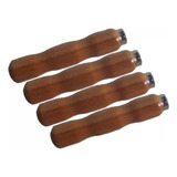 10 Cabo Espeto Varão Madeira Frangueira Maquina Assar Frango