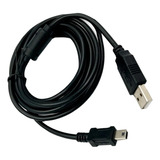 10 Cabo Usb P Controle Playstation 3 Ps3 V3 Filtro Atacado
