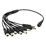 10 Cabos Divisor P4 1 X 8 Alimentação Fonte Cftv Cameras