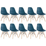 10 Cadeiras Charles Eames Wood Cozinha