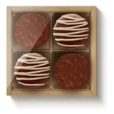 10 Caixas 4 Pães De Mel Kraft C Forma 13 2x13 2x4cm Assk