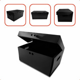 10 Caixas Arquivo Organizadora 37x25x18 Fortebox
