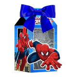 10 Caixas Milk Homem Aranha Com Aplique 3d Lembrancinhas