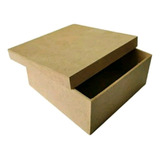 10 Caixas Tampa De Sapato Mdf 16x16x10