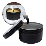 10 Caixinha Caixa Aluminio Para Fazer Velas Artesanais 100ml