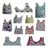 10 Camisetas Camiseta Regata Bebe Infantil Menino Menina Pag