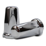 10 Capa Porca Belga Cromada Tampa Parafuso Roda 32 33 Mm