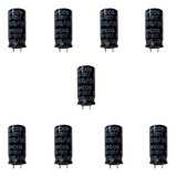 10 Capacitor Epcos Eletrolico 1000uf 25v B41851a5108m-kit10