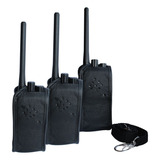 10 Capas Couro P Rádio Comunicador Intelbras Rc3002 Atacado