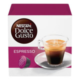 10 Capsulas Cafe Espresso Capsula Dolce Gusto