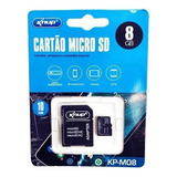 10 Cartão De Memoria Micro Sd 8gb Adaptador Atacado