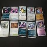 10 Cartas Pokémon TCG - -Rivais Predestinados- - Comum -Opção De Escolha-