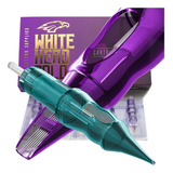 10 Cartucho Universal Tatuagem White Head Traço E Pintura