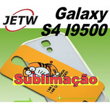 10 Case Capa Preta Samsung Galaxy S4 I9500 P/ Sublimação