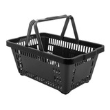 10 Cestas De Mercado Cestinha P Supermercado Compras Lojas