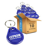 10 Chaveiro Tag Proximidade Rfid 125 Khz Citrox Ppa Cx 7402