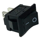 10 Chaves Tic Tac Kdc Preta Mini 2p 2t 250v Reforçada On Off