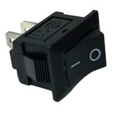 10 Chaves Tic Tac Kdc Preta Mini 2p 2t 250v Reforçada On Off