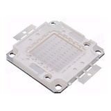 10 Chip Led Azul 50w Reposição Refletor 50w 100w 150w