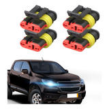 10 Conector Automotivo 3 Vias Fêmea Selado Prova D agua
