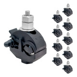 10 Conector Cdp Derivação Perfurante Piranha 10 95mm Emenda