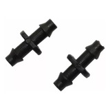 10 Conexão Emenda Micro Mangueira 1 4 4 7mm Irrigação Névoa
