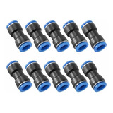 10 Conexão Engate Rápido 6mm Pneumatica