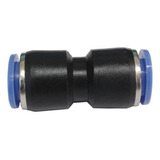 10 Conexões União Reta Plástica 6mm Pneumática Instantânea