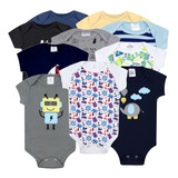 10 Conjunto Bodie Body Infantil Curto